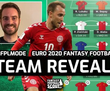 Andy North TEAM REVEAL | UEFA EURO 2020 FANTASY FOOTBALL