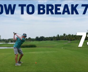 SCRATCH GOLF for Everyday Golfers - Grip Rip Scramble - How to break 75 Like a Baus