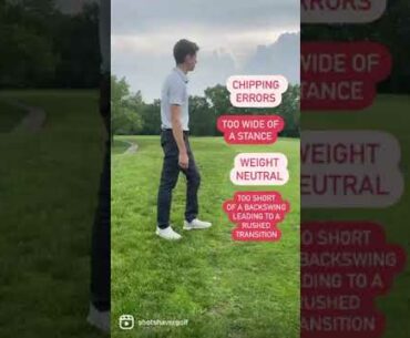 Avoid this common chipping error. #Shorts