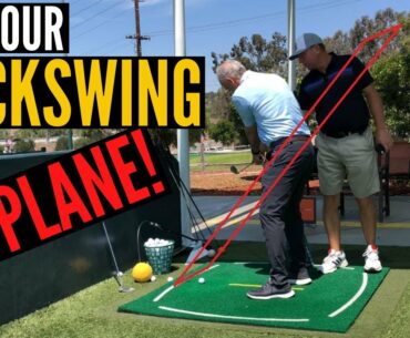 Get Your Backswing ON PLANE for Ball First Contact and Accurate Shots!