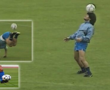 Diego Maradona Amazing Skills in Training