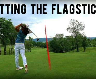 18 Holes At MUSKET RIDGE GOLF CLUB | HITTING The Flagstick IN THE AIR | EPIC Elevation Changes