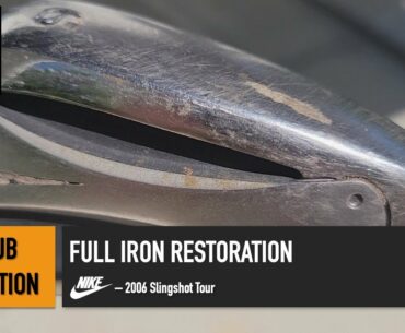 DIY Golf Club Restoration - 2006 Nike Slingshot Tour Full Restoration