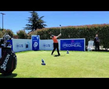 Ashleigh Buhai slow motion golf swing LPGA Mediheal