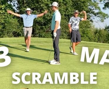 We Play a 3 MAN SCRAMBLE (FTT Travel Series Ep.1)