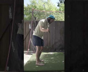 Right Arm Backswing (Shorts)