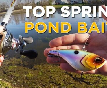 The Best Pond Bass Fishing Lures To Fish In Spring