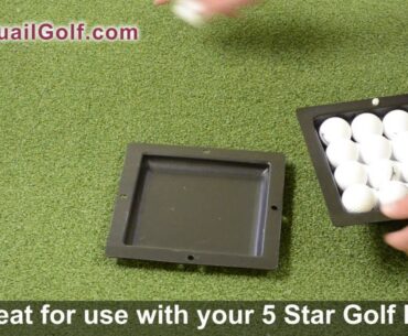 PERSONAL SIZE PYRAMID GOLF BALL STACKER