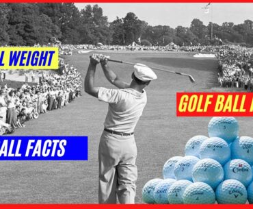 Golf Ball Weight || Golf Ball Weight and the History of Golf Balls || Golf Topic Reviews #Golf_Ball