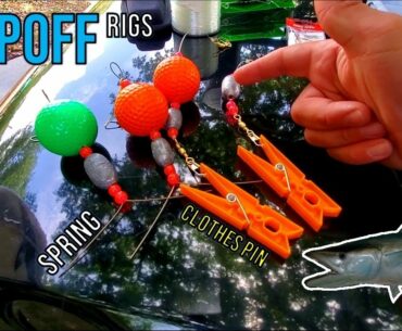 How to Tie Popoff Rigs for King Fishing - Wire and Clothes Pin