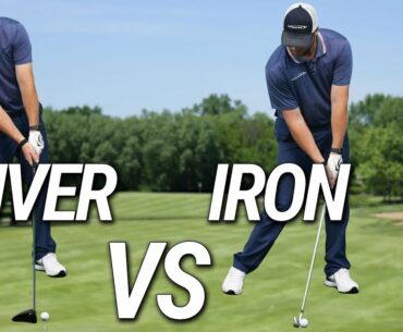 The DIFFERENCE | Driver Vs Iron | Setup & Swing Basics