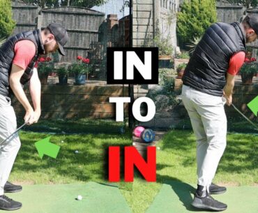 HOW TO SWING IN TO IN THROUGH THE GOLF BALL - Hit The Ball STRAIGHTER