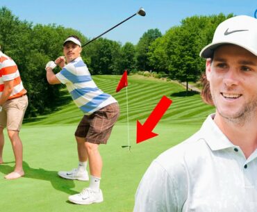 Playing GOLF with a Pro Golfer ft. Thomas Pieters