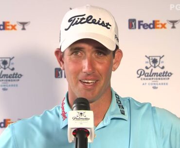 Chesson Hadley Thursday Flash Interview 2021 Palmetto Championship at Congaree