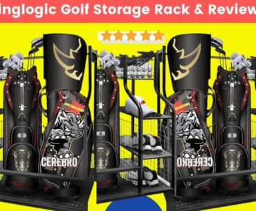 Mythinglogic Golf Storage Rack & Reviews 2021 | Best Golf Bag Organizers For 2021 | #Golf