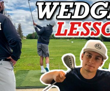 How To Hit WEDGE SHOTS w/ PGA Pro Mark Toscano @ Timber Creek Golf Course