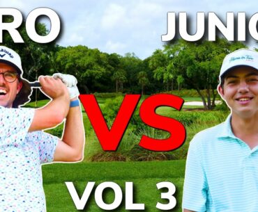 KIAWAH ISLAND Pro Vs Junior!! Can I Win 3 Matches in a Row Playing TERRIBLE!? | Bryan Bros Golf