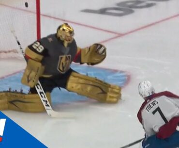 Devon Toews Opens Scoring For Avalanche Less Than 30 Seconds Into Game 6