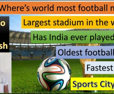 Interesting facts football about Part 2- English #sportscityindia #footballshorts #indiansports
