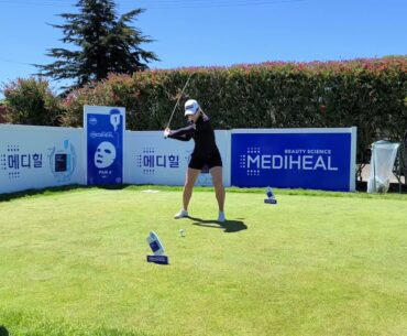 Jodi Ewart Shadoff slow motion golf swing LPGA Mediheal