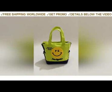 [Promo] $50 VICKY G GOLF CLUBS BAG PEARLY GATES SMILE FACE GOLF HAND BAG 5 COLORS PEARLY GATES GOLF