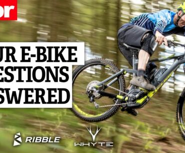 New to electric bikes? Common E-bike Questions Answered | MBR