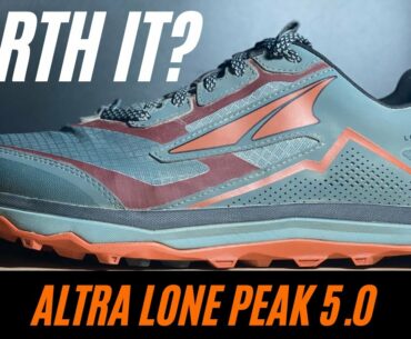 Altra Lone Peak 5 trail shoe review | Is it worth it?