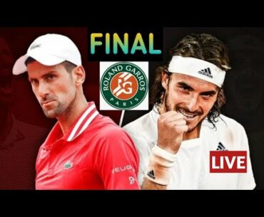 Novak Djokovic vs Stefanos Tsitsipas ROLAND GARROS 2021 || FRENCH OPEN 2021 FINAL