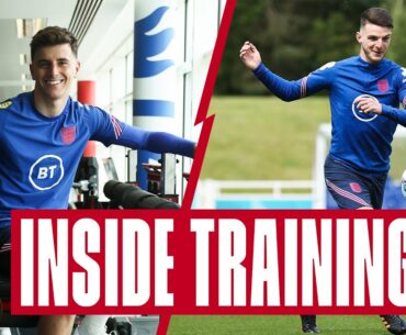 Gym Challenges, Two-Touch & Rondos | Inside Training | England