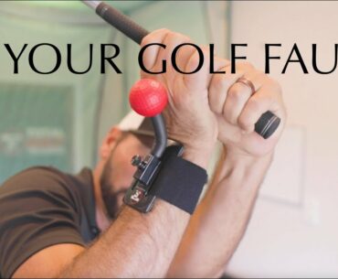 Fix Your Golf Faults | Trail Wrist Drill and Golf Tips