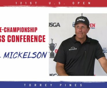 Phil Mickelson: "I've Never Won a U.S. Open, But it's in My Backyard"