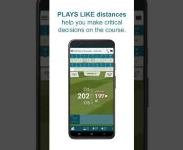 What are Golf Pad PLAYS LIKE distances & club recommendations?