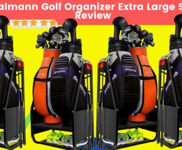 Walmann Golf Organizer Extra Large Size Review | Best Golf Bag Organizers For Garage 2021