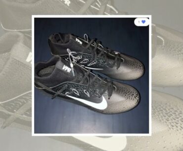 Nike Vapor Black Football Cleats Size 13