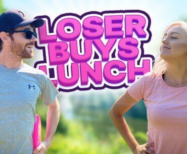Loser Buys Lunch at RIVER'S EDGE! | Disc Golf | B9 | Miss Frisbees