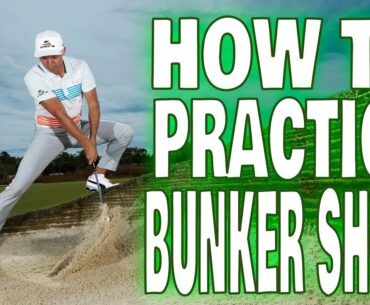 Practicing Bunker Shots! Sand Shot Fundamentals