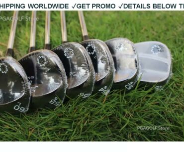 [DIscount] $139 High quality General golf wedges SM7 wedges Brown 50 54 58 degree Design golf clubs