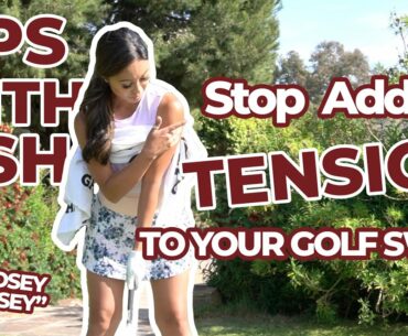 Stop Adding Tension To Your Golf Swing!!