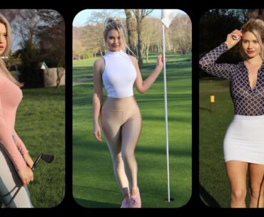 Beautiful Golfer [Lucy Robson] Swing Mix