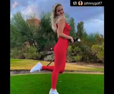 Paige Spiranac #golfshorts #golfshirt #golfbabe