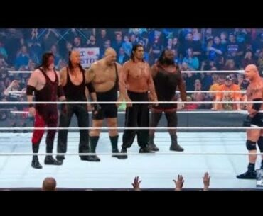 gold berg vs khali vs undertaker vs big show vs kane