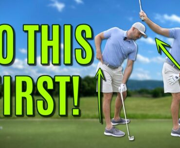 Do This Before You Start Your Downswing