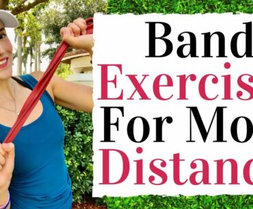 BAND Exercises For MORE DISTANCE! -  Golf Swing Fitness Tips