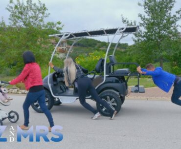 The Miz & Maryse must rescue Marjo after she breaks the golf cart: Miz & Mrs., April 16, 2019