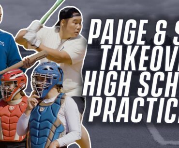 HIGH SCHOOL PRACTICE TAKEOVER | Paige Halstead X Eric Sim