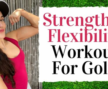Strength Workout For Golf - GAIN 10+ YARDS IN ONLY 15 MINUTES - Golf Fitness Tips