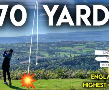 SMASHING THE BALL 370 YARDS!! Playing at the highest course in England - Brought to you by BMW