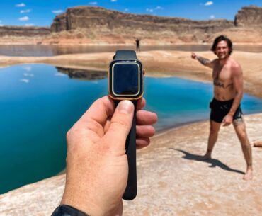 Found YouTubers Lost 24k Gold Apple Watch While Scuba Diving! (His Reaction, Priceless)