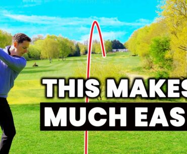 HOW TO HIT DRIVER STRAIGHT - This Makes It Much Easier