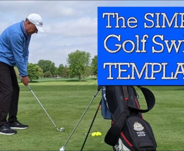 How a Single Line Can Teach a Simple Golf Swing (VERTICAL LINE GOLF)